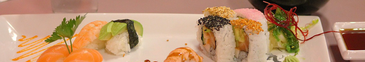 Eating Asian Fusion Sushi at Ohana Sushi & Asian Cuisine restaurant in Ogden, UT.